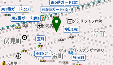 モードこだまの地図画像