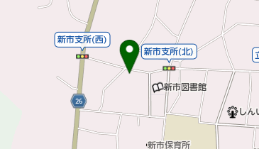 ハルミ理容の地図画像