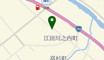 HANA木のおもちゃの地図画像