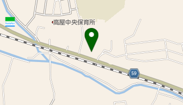 にしたかや薬局の地図画像