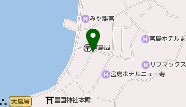 坂井観光物産店の地図画像
