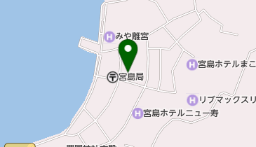 遊膳宮島店の地図画像