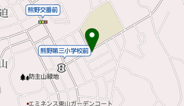 有限会社トーヨー自工熊野店の地図画像