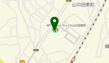 ケアタウン山の田の地図画像