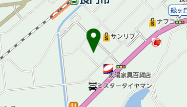 長門市役所 上下水道局 施設整備課 浄水場の地図画像