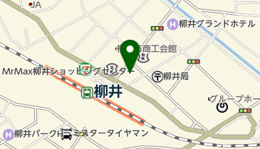 やない整骨院の地図画像