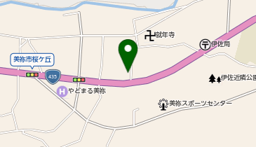 美祢市 伊佐公民館の地図画像