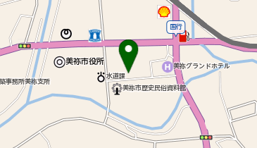 藤井薬局美祢店の地図画像