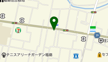 ヘアーサロンまありの地図画像