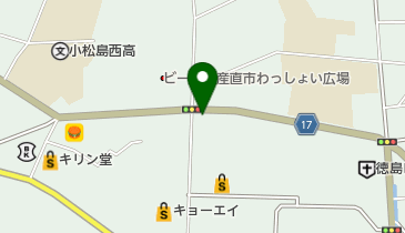 玉好 小松島本店の地図画像
