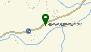 千年の森ふれあい舘の地図画像