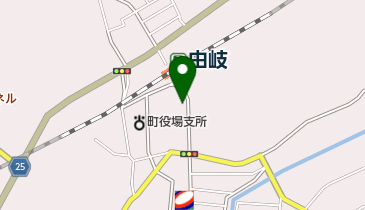 由岐タクシーの地図画像