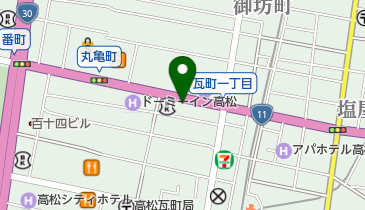 株式会社四建プラント高松営業所の地図画像