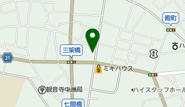 石川時計店の地図画像