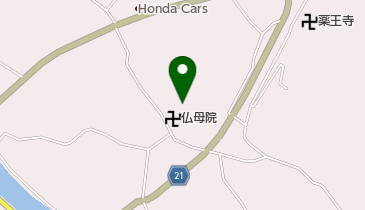 仏母院の地図画像