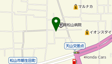 日本調剤松山南薬局の地図画像