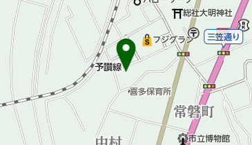 岡どうぶつ病院の地図画像