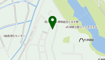大洲市役所 大洲児童館の地図画像