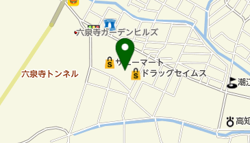 ミッキークリーニング サニーマート六泉寺店の地図画像