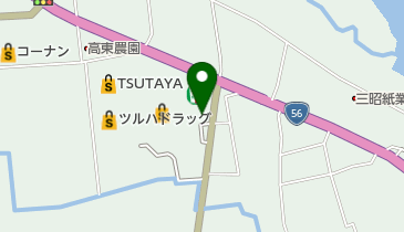 ライム美容室の地図画像