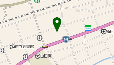 花と菜ショップの地図画像