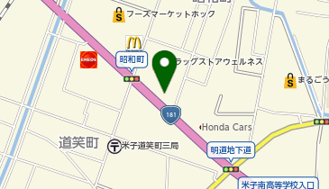 シャディサラダ館米子南店の地図画像