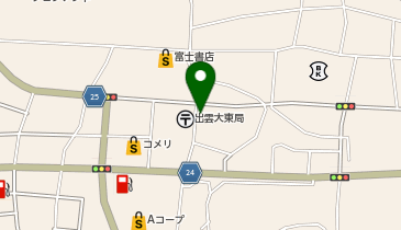 大東ライオンズクラブの地図画像