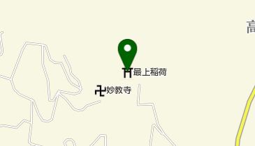 最上稲荷山妙教寺最上霊園事務局の地図画像