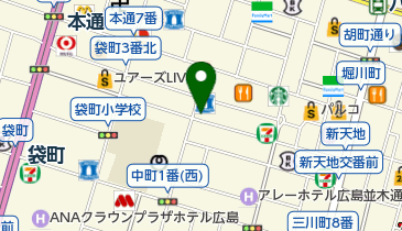 キャラントサンクビスあわの地図画像