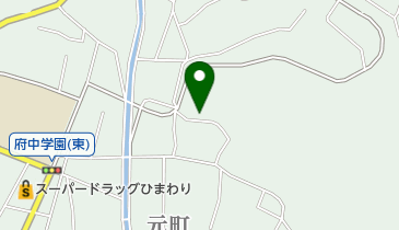 小野神社の地図画像