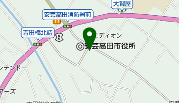 ファッションスペースあさだの地図画像