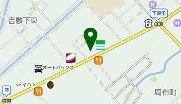 YSP葵工場の地図画像