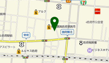 山口防府カイロプラクティックの地図画像