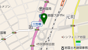 バッケンモーツアルトフジ岩国店の地図画像