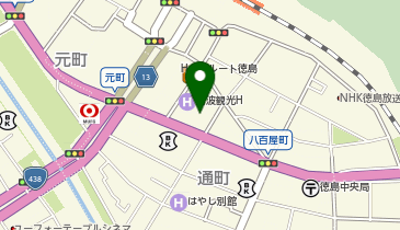 ECCジュニア・BS徳島センターの地図画像