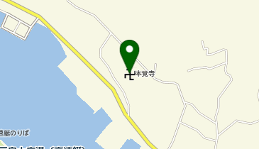 東洋運命易学鑑定本覚寺の地図画像