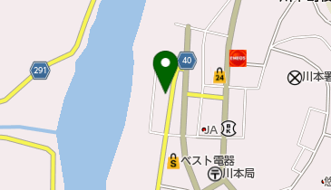 隅坂美容院の地図画像