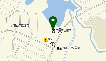 宇部市 小羽山ふれあいセンターの地図画像