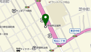 宇部市 見初ふれあいセンターの地図画像