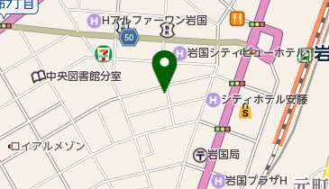 雀盗人の地図画像