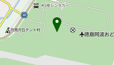 徳島あいぐら空港店の地図画像