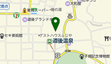 道後たま屋の地図画像
