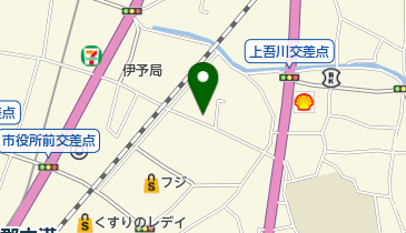 郡中放課後児童クラブの地図画像