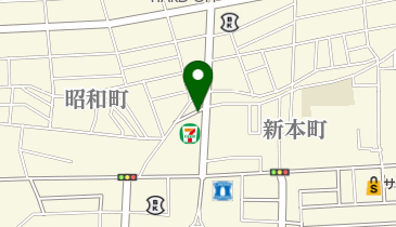 影山正子美容室の地図画像