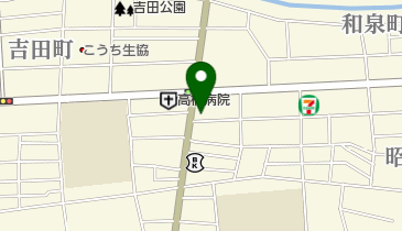 高知ジェントル麺くらぶ(喰楽部)の地図画像