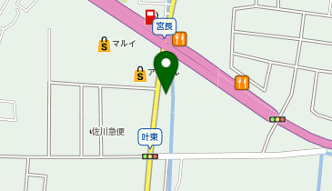 カーファミリーイシダの地図画像