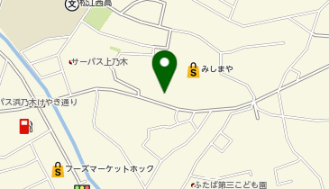 健康壱番館松江南の地図画像