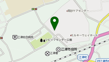 ワークくわの木江津事業所の地図画像