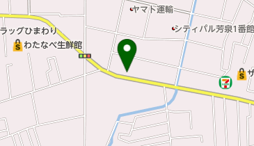 イヌネコ美容室プロペラの地図画像