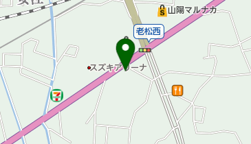 ブライダル三松倉敷店の地図画像